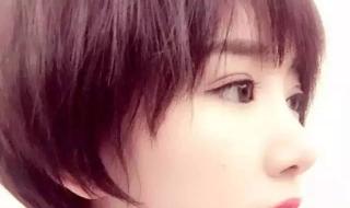 额头低适合什么发型