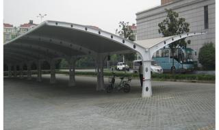 7字型膜结构车棚 7字型膜结构车棚