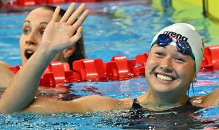 男子自由泳世界纪录